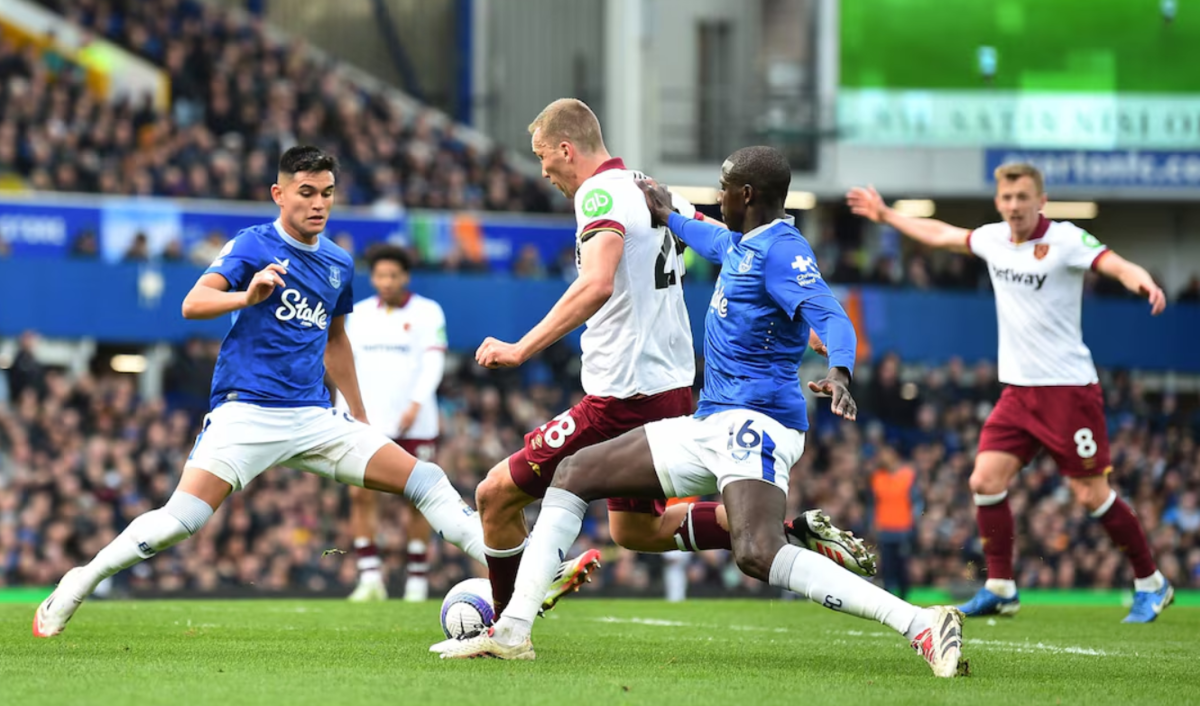 Dự đoán tỷ số Everton - West Ham: 1-1